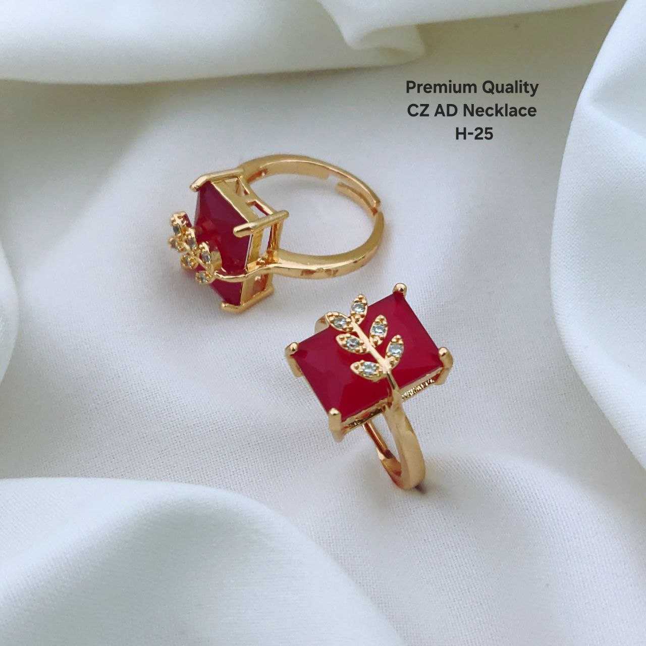 Ynf Brass Womens Jewellery Wholesale Diamond Rings AD Diamond Rings Finger Rings Manufacturer - Jewellery Export