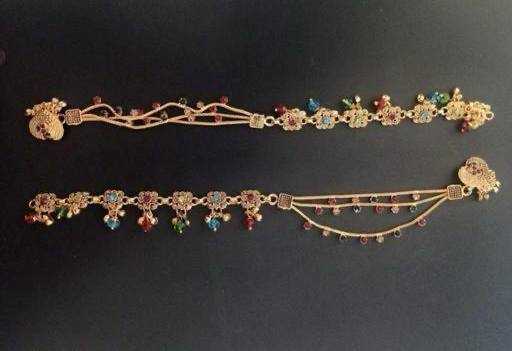 Ynf Brass Womens Jewellery Wholesale Fancy Anklet Anklets Artificial Anklets Manufacturer - Jewellery Export