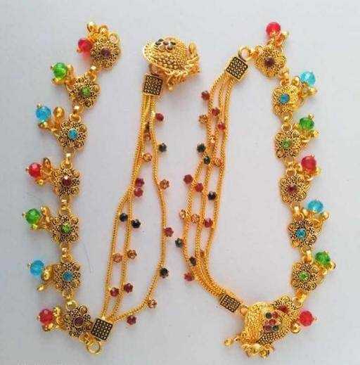 Ynf Brass Womens Jewellery Wholesale Fancy Anklet Anklets Artificial Anklets Manufacturer - Jewellery Export