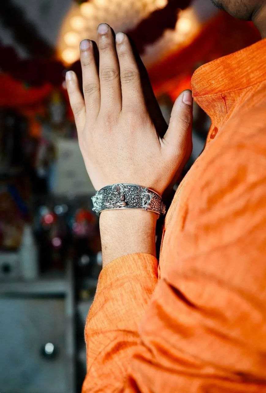 Ynf Fancy Mens Jewellery Wholesale Kadas Mens Kada Bracelets Manufacturer - Jewellery Export