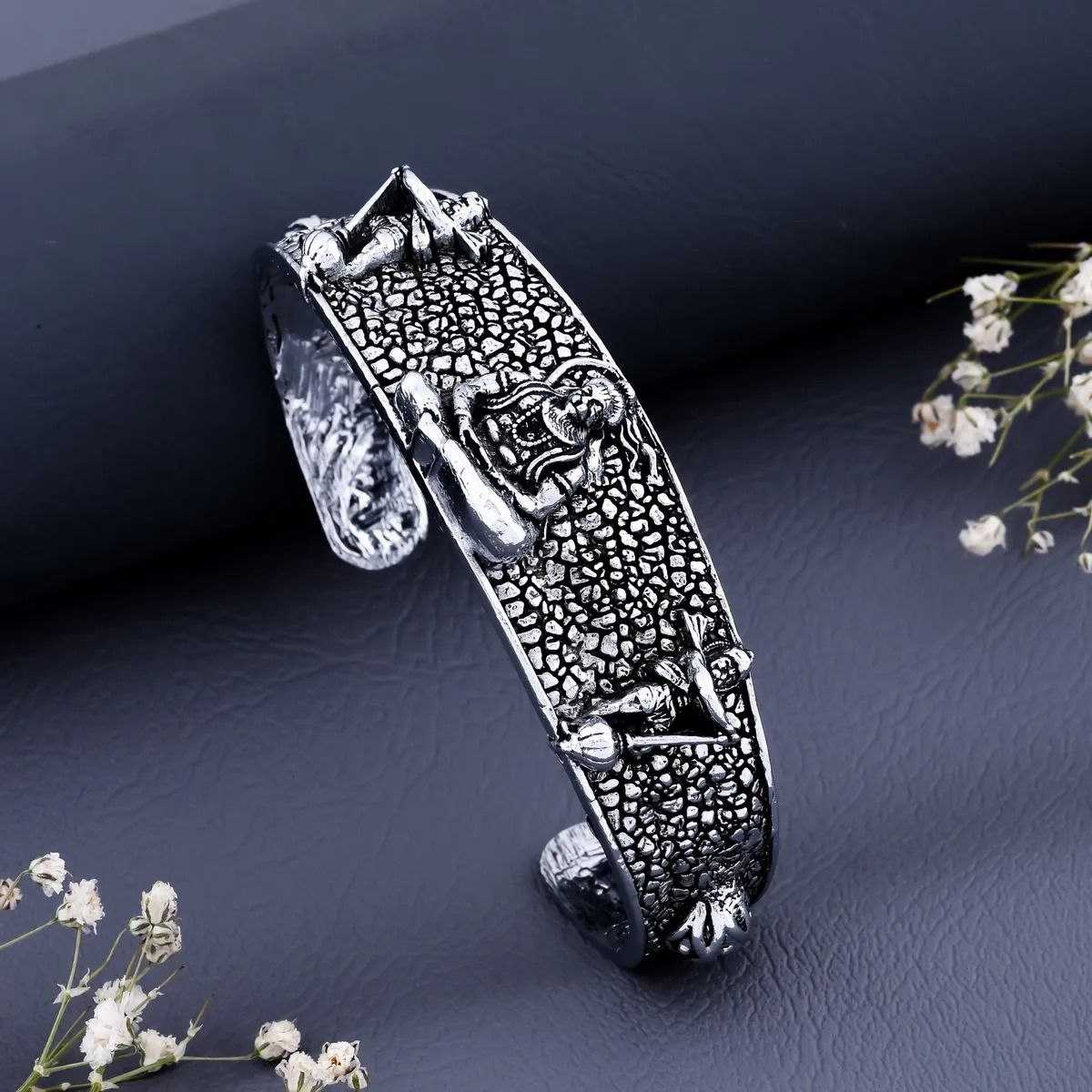 Ynf Fancy Mens Jewellery Wholesale Kadas Mens Kada Bracelets Manufacturer - Jewellery Export