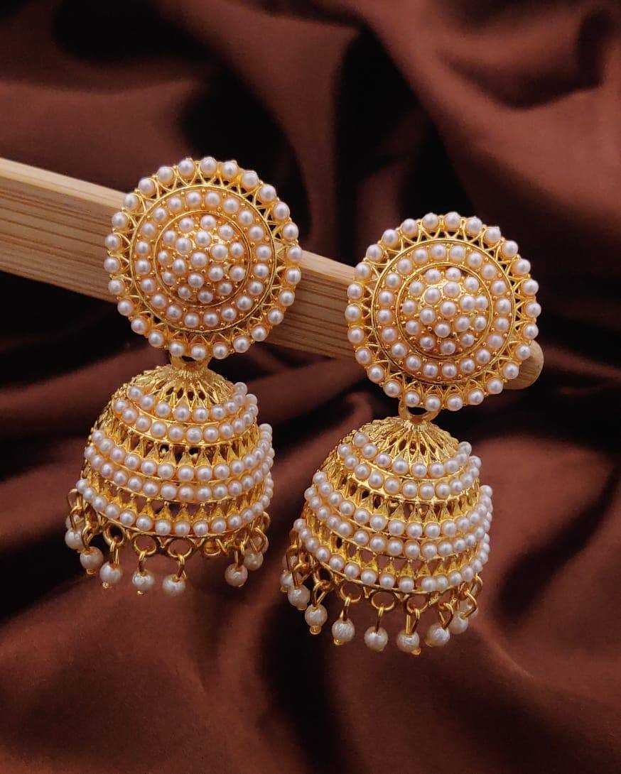 Ynf Fancy Womens Jewellery Wholesale Jhumka Earrings Long Earrings Earrings With Stones Manufacturer - Jewellery Export
