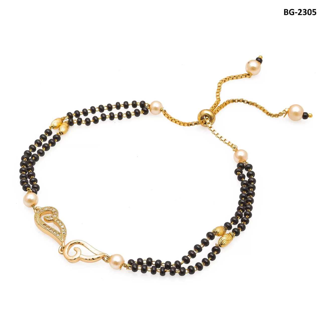 Ynf Alloy KESH105 BG2305 Womens Jewellery Wholesale Golden Bracelet Party Wear Jewelry Artificial Bracelets Manufacturer - Jewellery Export