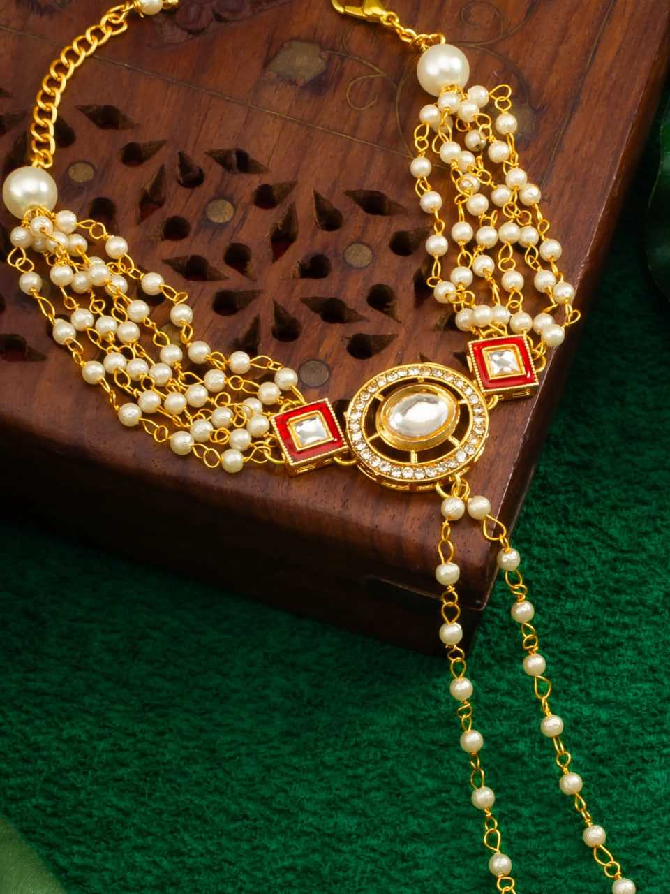 Ynf Alloy KESH105 BG2594 Womens Jewellery Wholesale Golden Bracelet Fashion Bracelets Artificial Bracelets Manufacturer - Jewellery Export