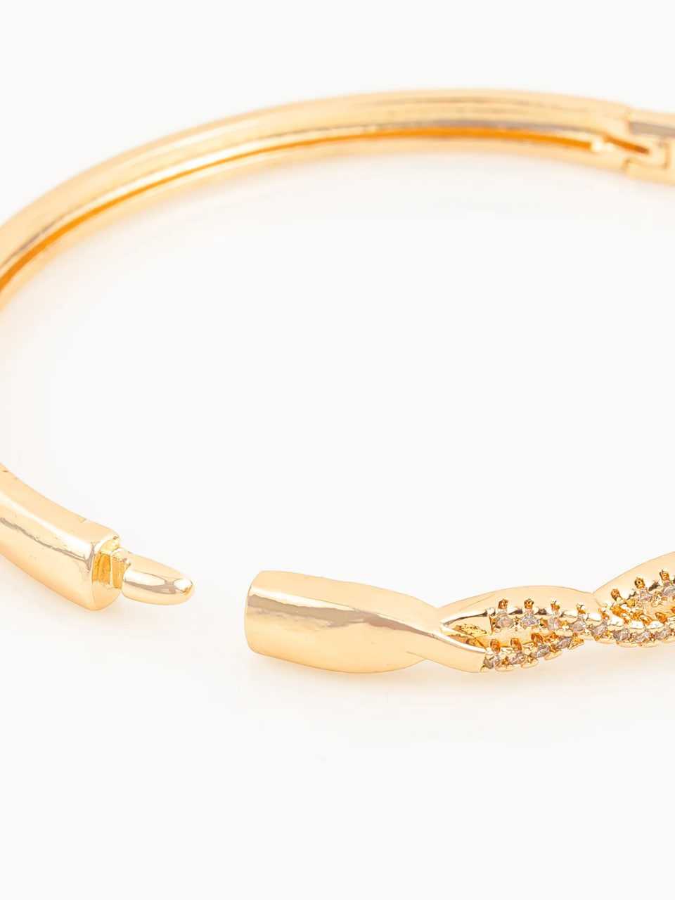 Ynf Brass KESH105 BG2588 Womens Jewellery Wholesale AD Diamond Bangles Brass Gold Bangles Designer Bangles Manufacturer - Jewellery Export