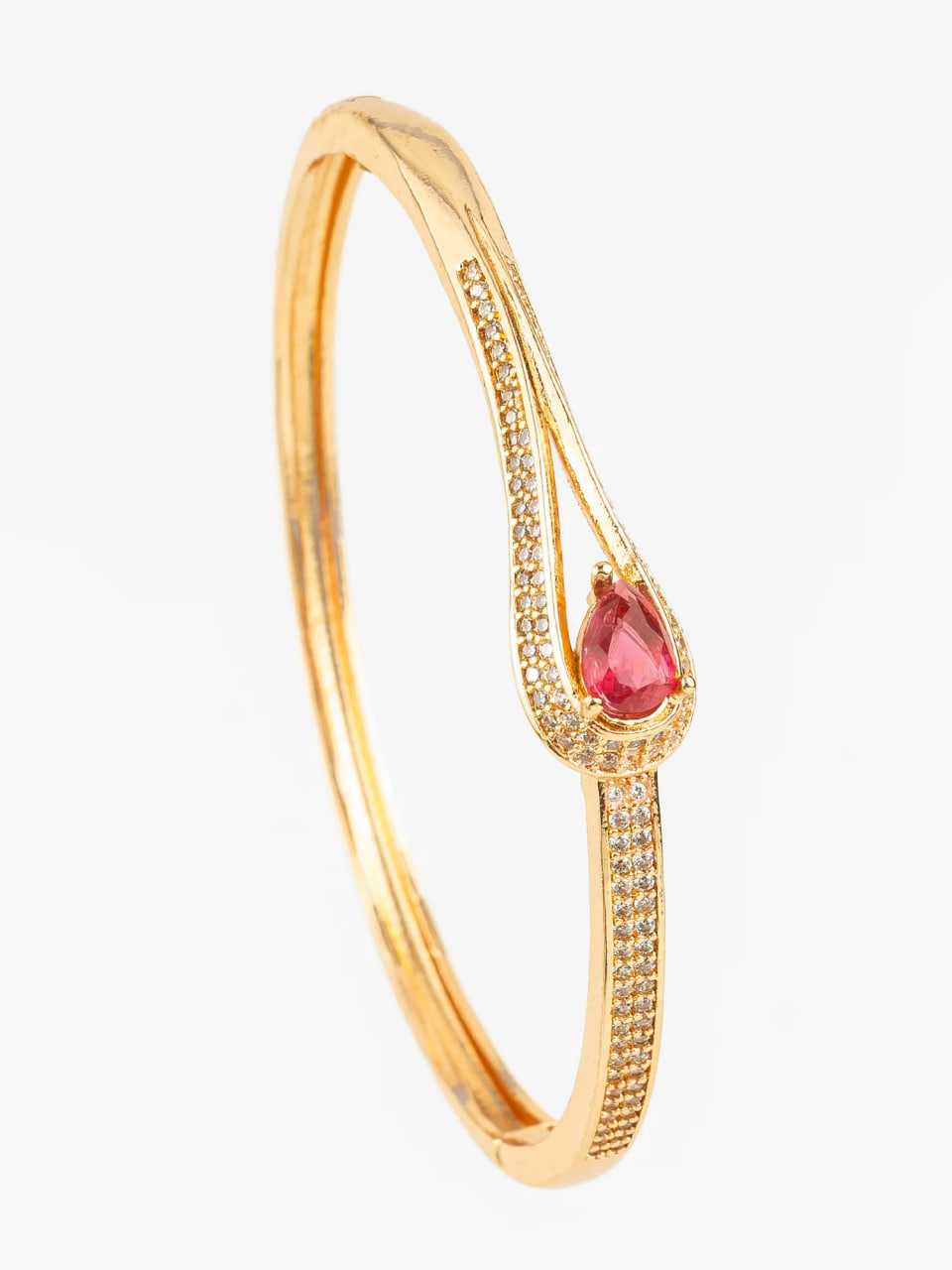 Ynf Brass KESH105 BG2589 Womens Jewellery Wholesale Brass Gold Bangles Antique Bangles Fashion Bangles Manufacturer - Jewellery Export