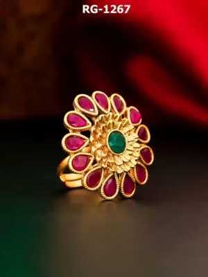 Ynf Brass KESH105 RG1267 Womens Jewellery Wholesale Artificial Jewelry Finger Rings Fashion Rings Manufacturer - Jewellery Export