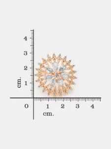 Ynf Brass KESH105 RG1287 Womens Jewellery Wholesale Diamond Rings Fancy Earrings AD Diamond Rings Manufacturer - Jewellery Export