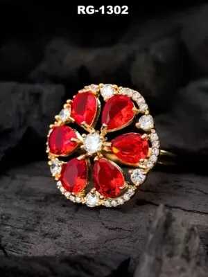 Ynf Brass KESH105 RG1302 Womens Jewellery Wholesale Artificial Jewelry Finger Rings Fashion Rings Manufacturer - Jewellery Export