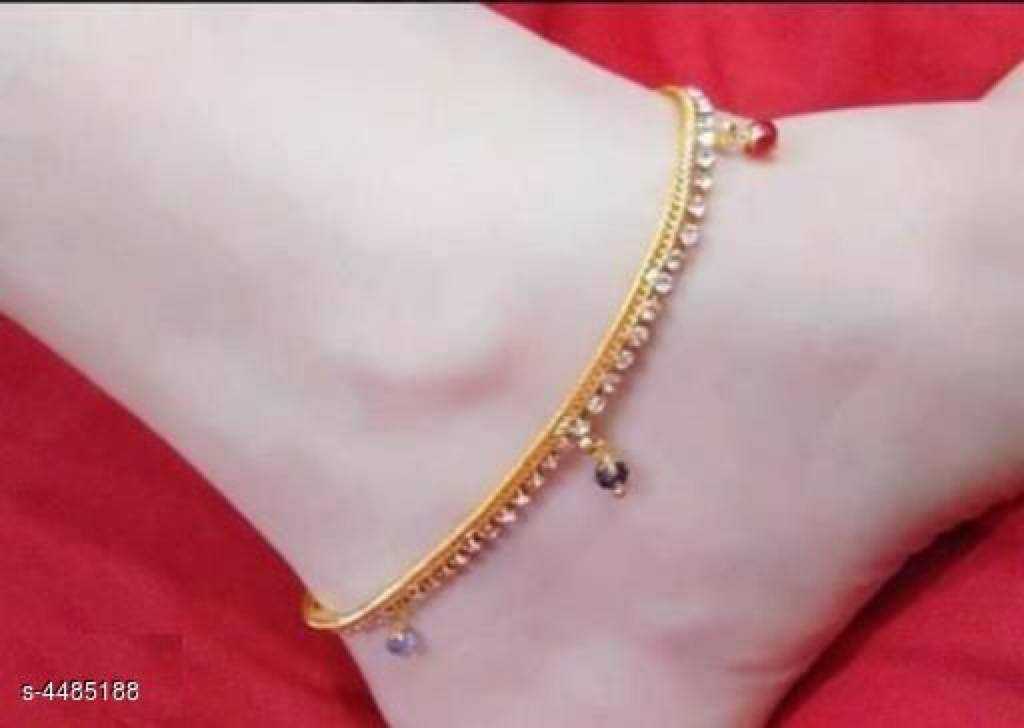 Ynf Brass Womens Jewellery Wholesale AD Fancy Payal Manufacturer - Jewellery Export