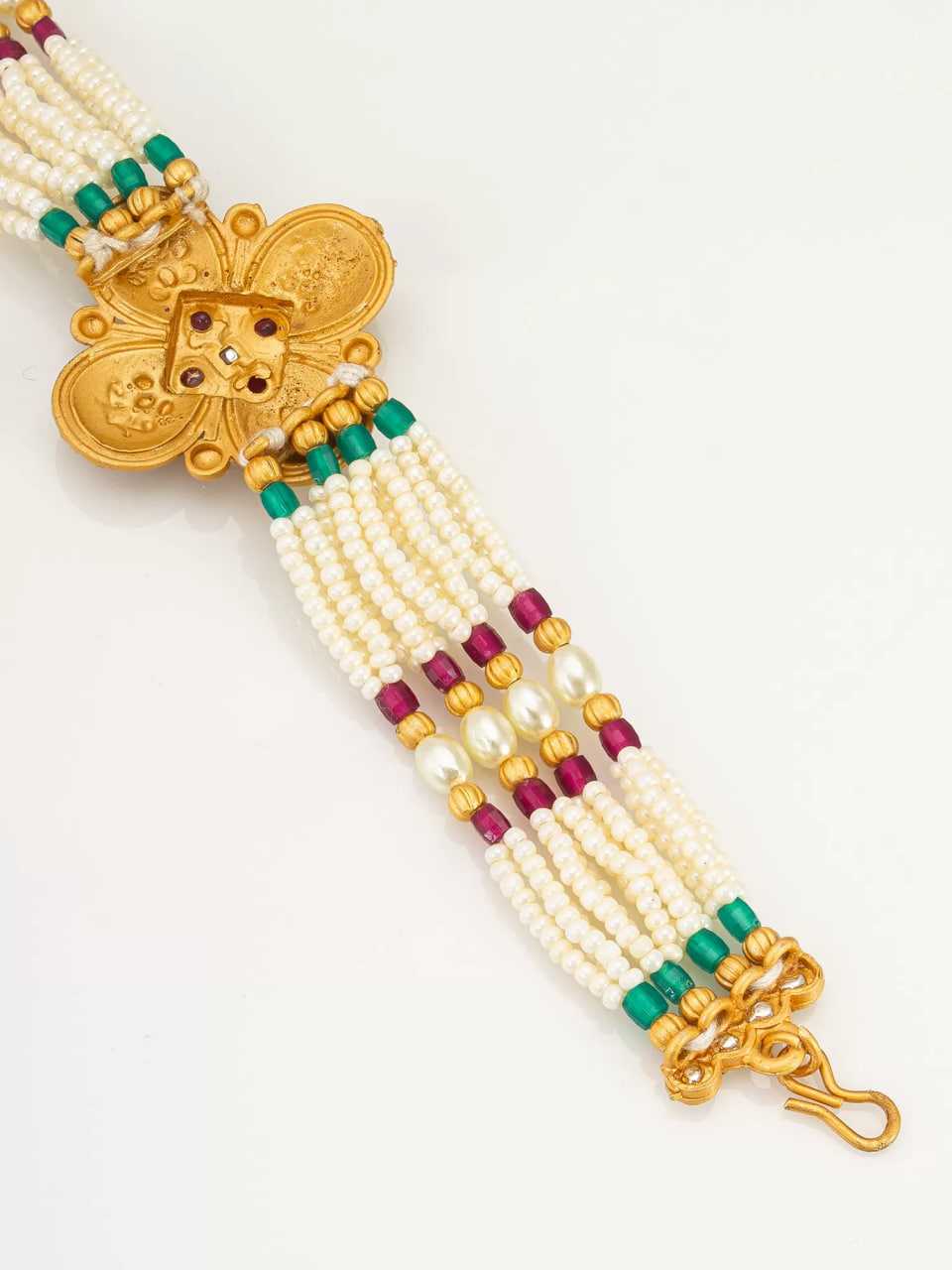 Ynf Gold Plated KESH105 BG2482 Womens Jewellery Wholesale Fashion Bracelets Traditional Jewelry Pearl Jewelry Manufacturer - Jewellery Export