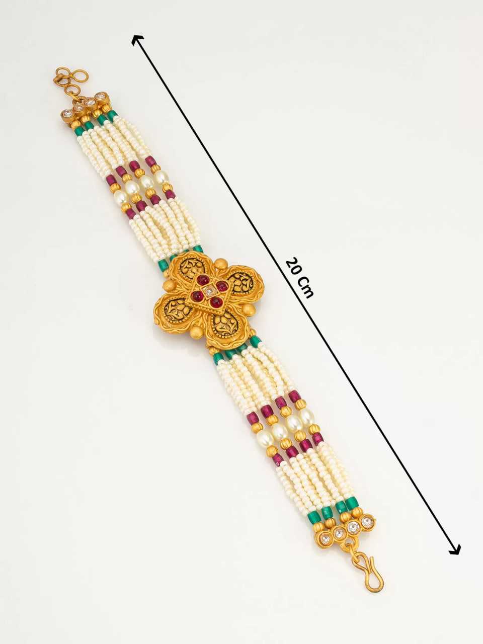 Ynf Gold Plated KESH105 BG2482 Womens Jewellery Wholesale Fashion Bracelets Traditional Jewelry Pearl Jewelry Manufacturer - Jewellery Export