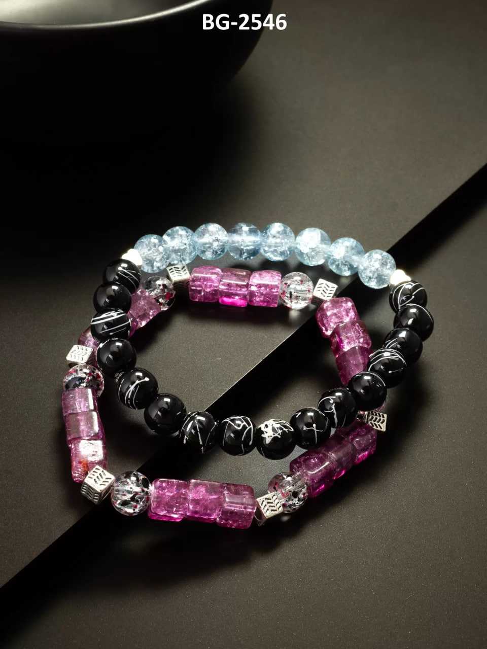 Ynf STONE PEARL KESH105 BG2546 Womens Jewellery Wholesale Fashion Bracelets Pearl Jewelry Party Wear Jewelry Manufacturer - Jewellery Export