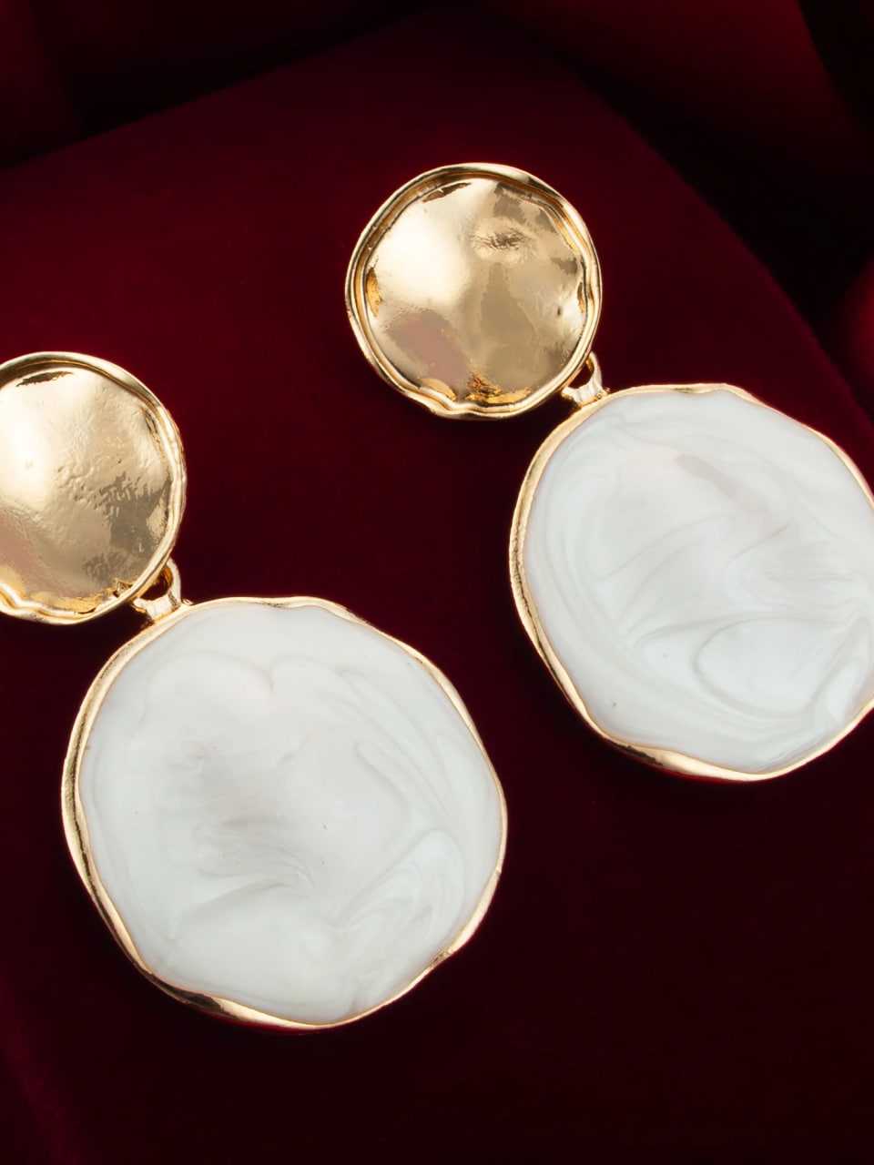 Ynf Alloy KESH105 ER4131 Womens Jewellery Wholesale Fancy Earrings Artificial Earring Gold Plated Jewelry Manufacturer - Jewellery Export