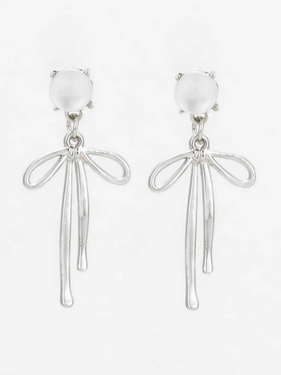 Ynf Alloy KESH105 ER4137 Womens Jewellery Wholesale Fancy Earrings Silver Plated Jewelry Party Wear Jewelry Manufacturer - Jewellery Export