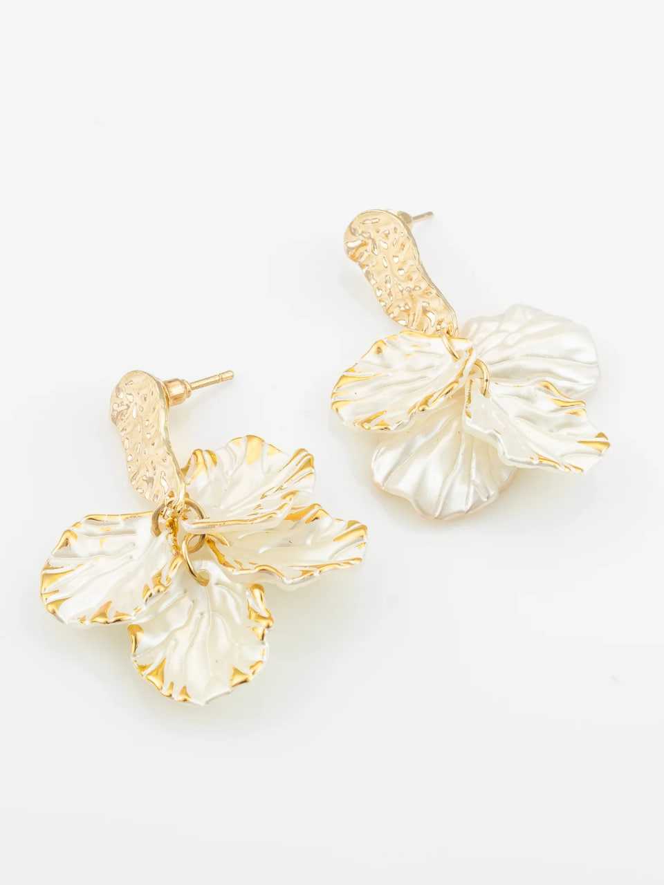 Ynf Alloy KESH105 ER4139 Womens Jewellery Wholesale Fancy Earrings Artificial Earring Gold Plated Jewelry Manufacturer - Jewellery Export