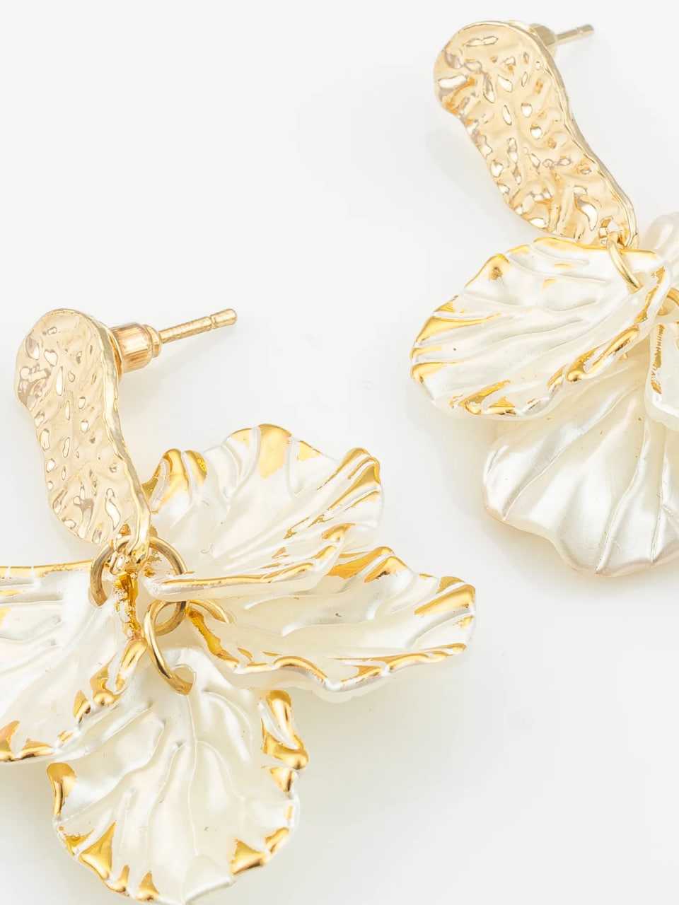 Ynf Alloy KESH105 ER4139 Womens Jewellery Wholesale Fancy Earrings Artificial Earring Gold Plated Jewelry Manufacturer - Jewellery Export