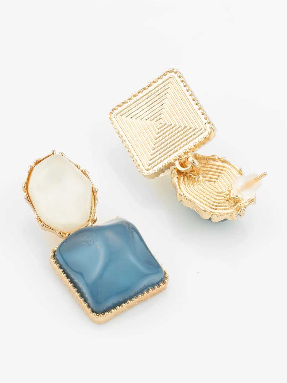 Ynf Alloy KESH105 ER4141 Womens Jewellery Wholesale Fancy Earrings Artificial Earring Gold Plated Jewelry Manufacturer - Jewellery Export