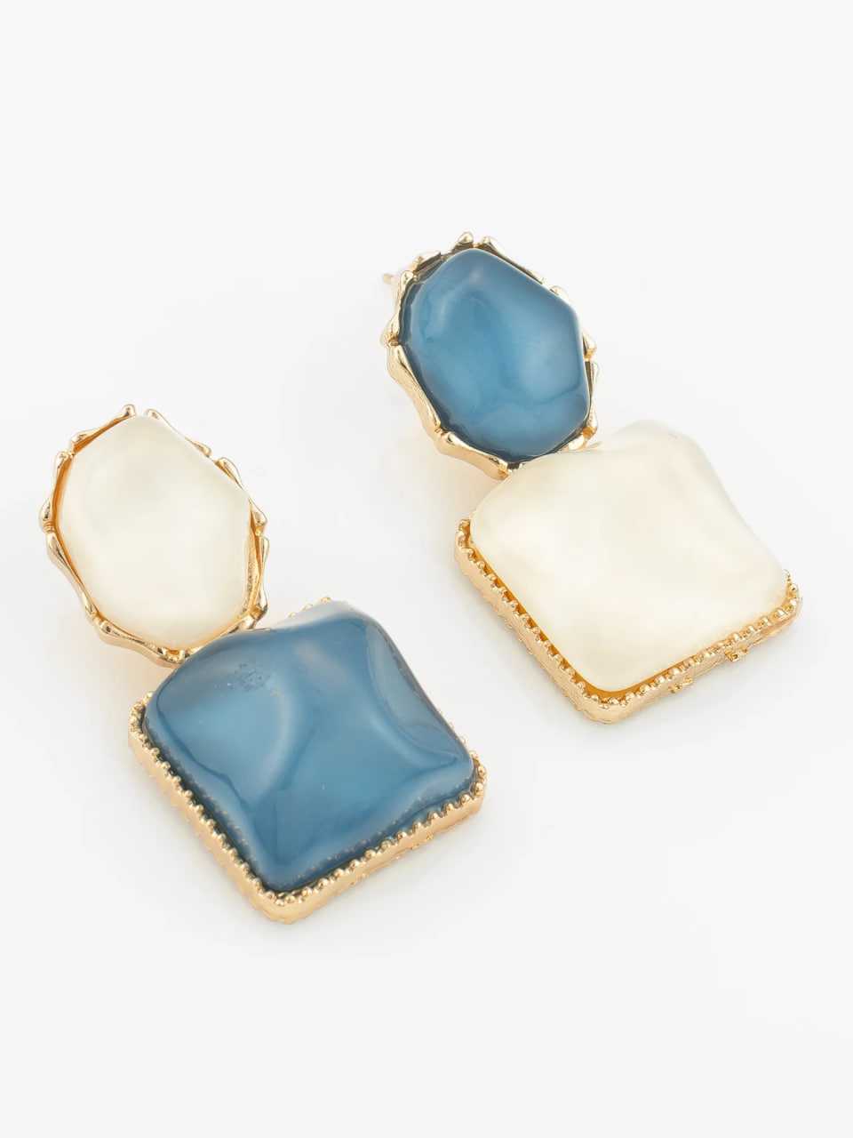 Ynf Alloy KESH105 ER4141 Womens Jewellery Wholesale Fancy Earrings Artificial Earring Gold Plated Jewelry Manufacturer - Jewellery Export