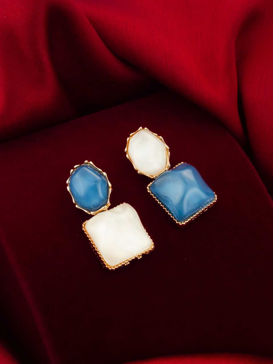 Ynf Alloy KESH105 ER4141 Womens Jewellery Wholesale Fancy Earrings Artificial Earring Gold Plated Jewelry Manufacturer - Jewellery Export