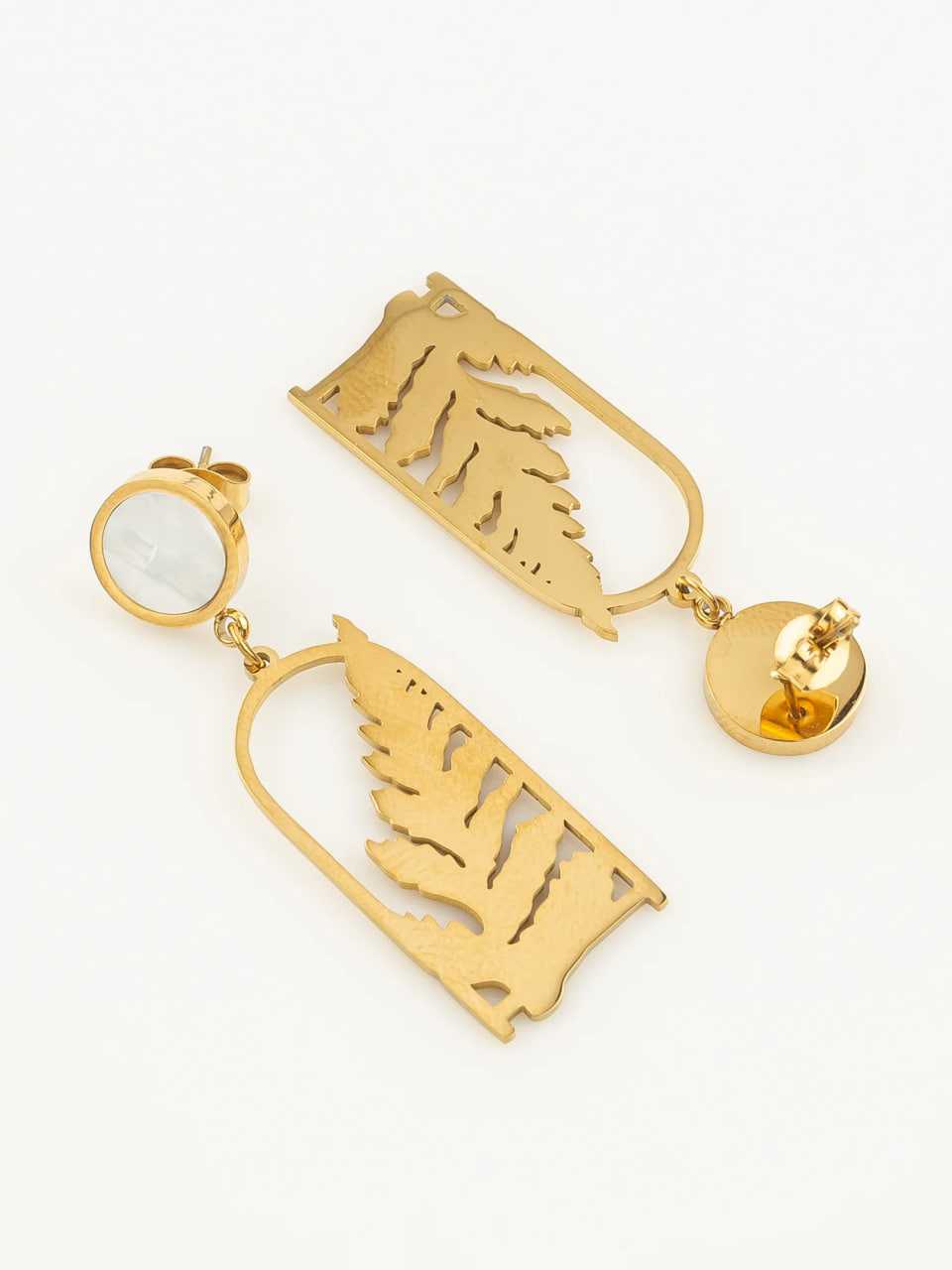 Ynf Brass KESH105 ER4126 Womens Jewellery Wholesale Fancy Earrings Kundan Earrings Gold Plated Jewelry Manufacturer - Jewellery Export