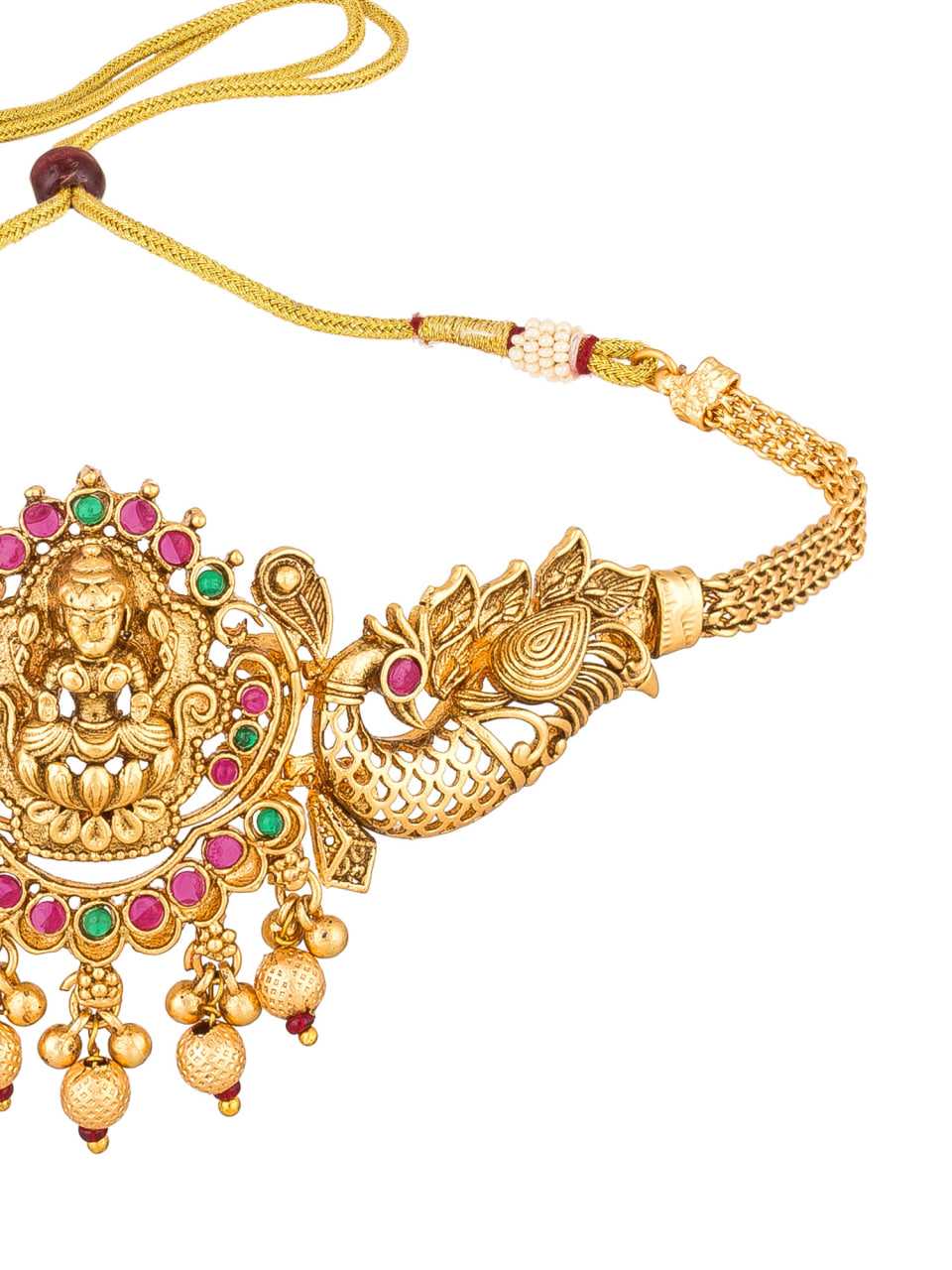 Ynf Brass KESH105 NK3960 Womens Jewellery Wholesale Choker Necklaces Temple Jewelry Manufacturer - Jewellery Export