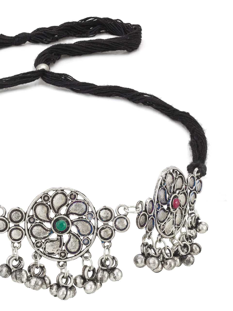 Ynf Brass KESH105 NK4025 Womens Jewellery Wholesale Oxidized Jewellery Set Manufacturer - Jewellery Export