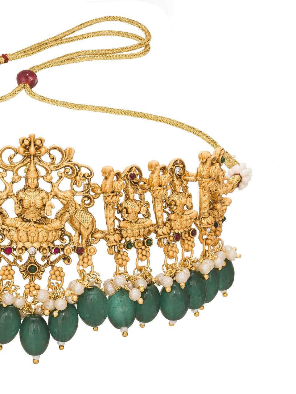 Ynf Brass KESH105 NK4030 Womens Jewellery Wholesale Choker Necklaces Temple Jewelry Manufacturer - Jewellery Export