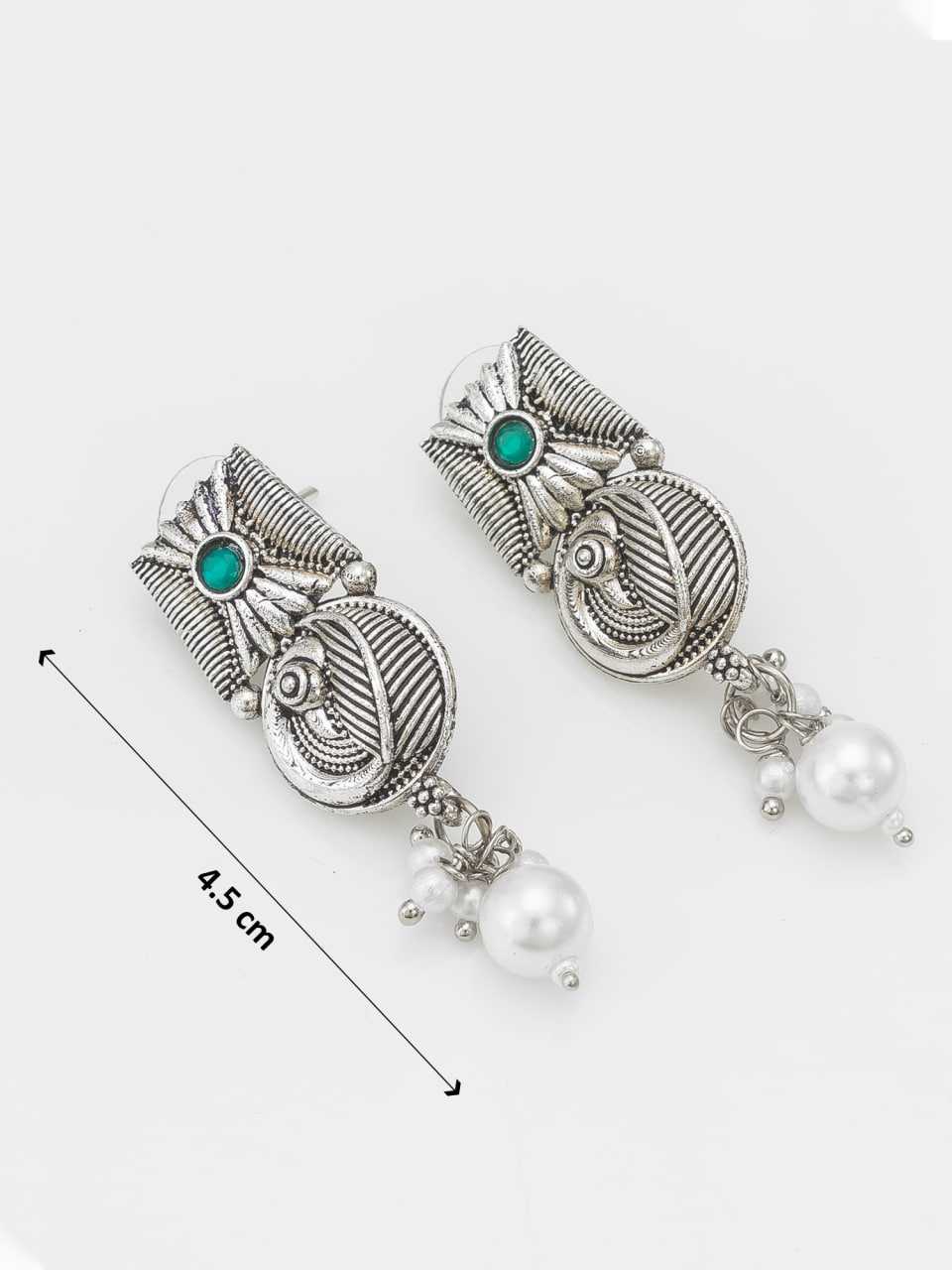 Ynf Brass KESH105 NK4063 Womens Jewellery Wholesale Oxidized Jewellery Set Manufacturer - Jewellery Export