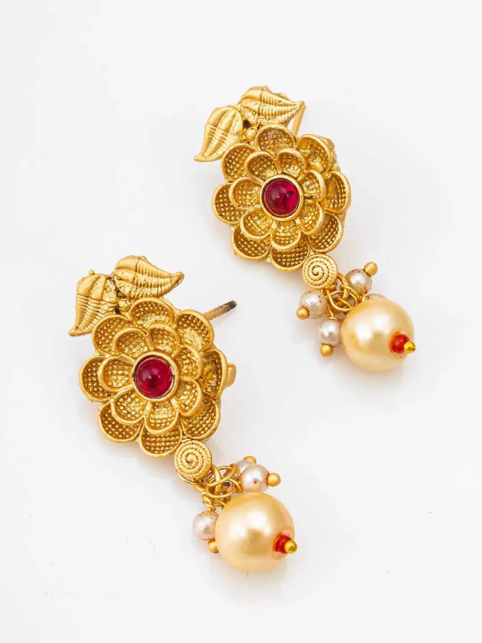 Ynf Brass KESH105 NK4200 Womens Jewellery Wholesale Long Sets Golden Necklace Set Manufacturer - Jewellery Export