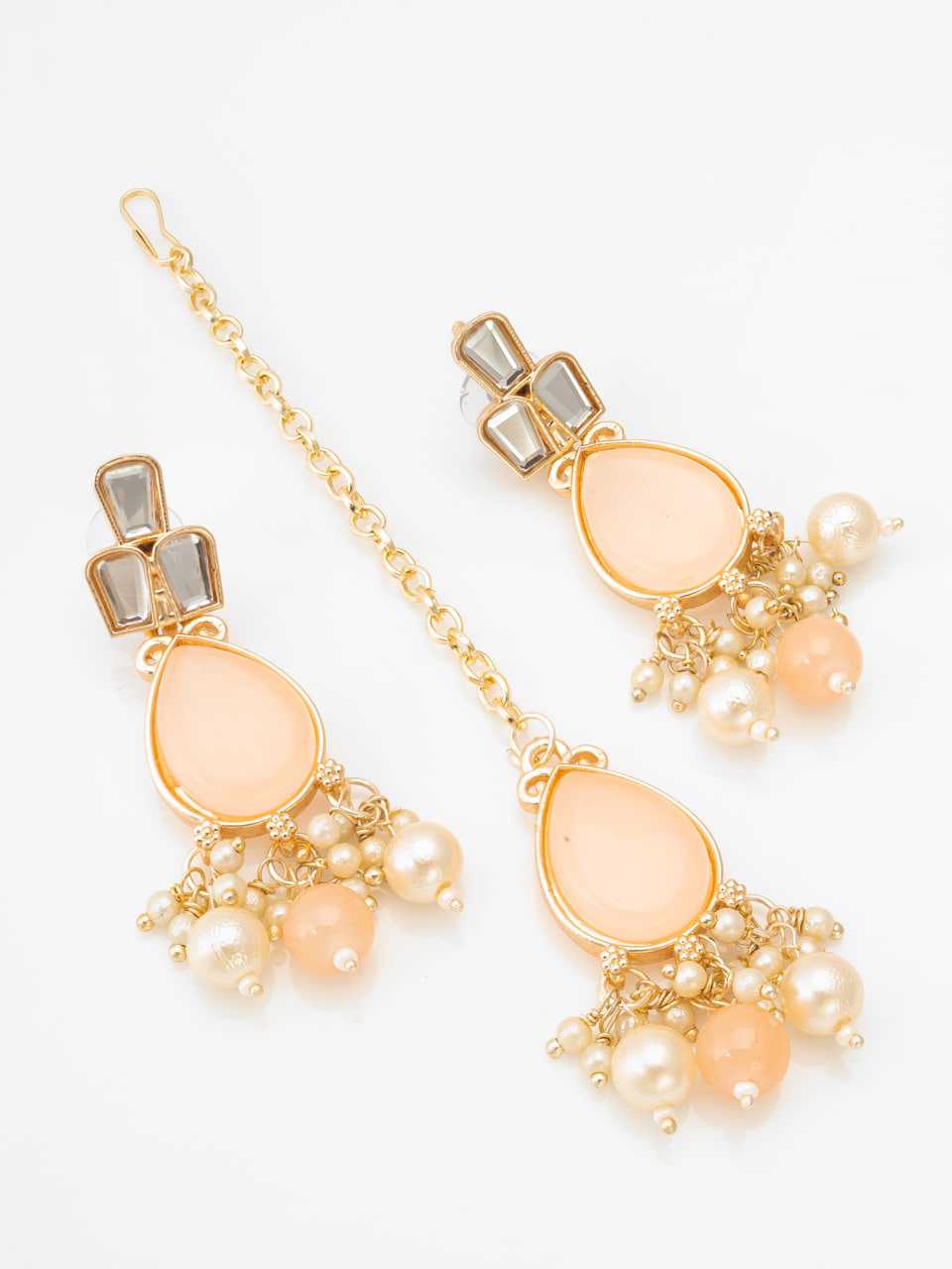 Ynf Brass KESH105 NK4233 Womens Jewellery Wholesale Kundan Necklace Set Artificial Necklace Sets Stone Studded Jewelry Manufacturer - Jewellery Export