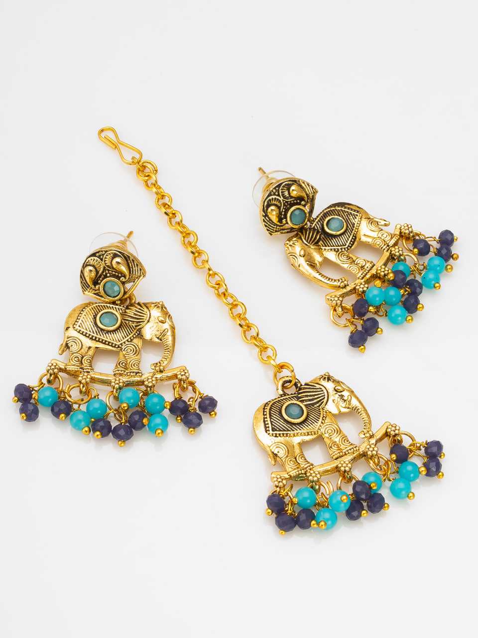 Ynf Brass KESH105 NK4234 Womens Jewellery Wholesale Artificial Necklace Sets Temple Jewelry Manufacturer - Jewellery Export