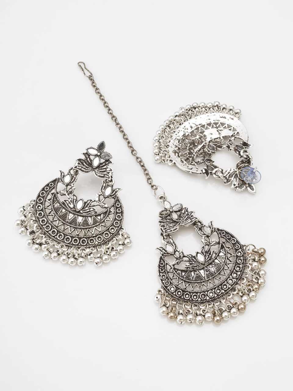 Ynf Brass KESH105 NK4293 Womens Jewellery Wholesale Oxidized Jewellery Set Manufacturer - Jewellery Export