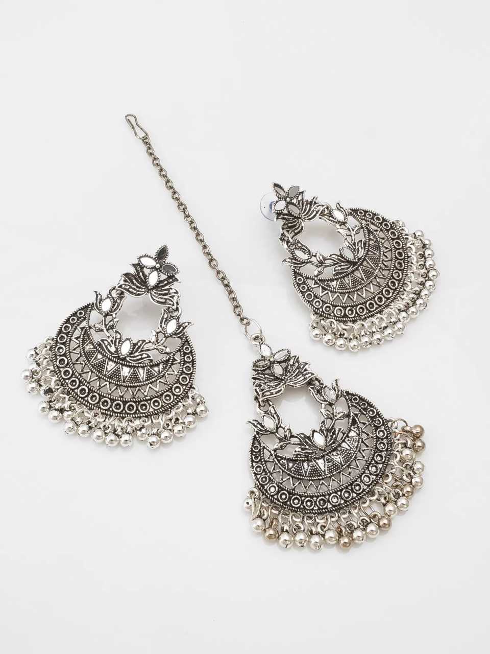 Ynf Brass KESH105 NK4293 Womens Jewellery Wholesale Oxidized Jewellery Set Manufacturer - Jewellery Export