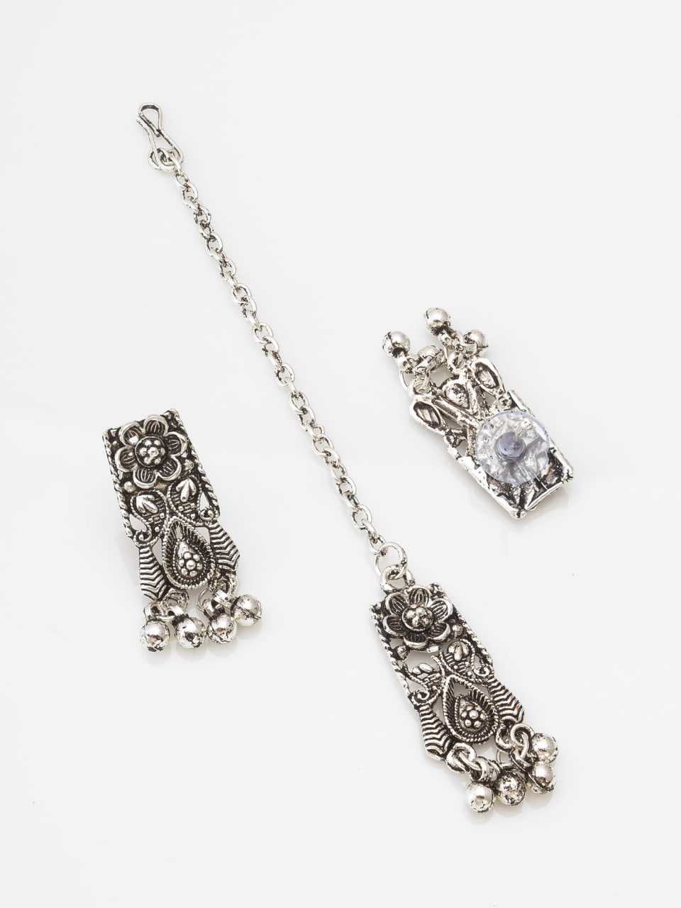 Ynf Brass KESH105 NK4313 Womens Jewellery Wholesale Oxidized Jewellery Set Manufacturer - Jewellery Export