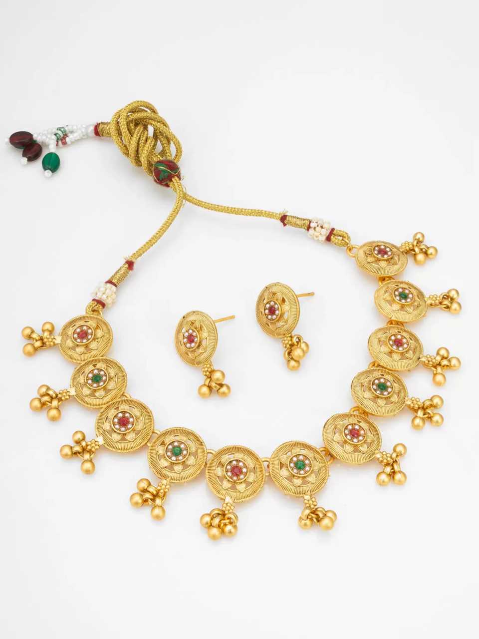 Ynf Brass KESH105 NK4396 Womens Jewellery Wholesale Necklaces Set Fashion Necklace Artificial Necklace Sets Manufacturer - Jewellery Export