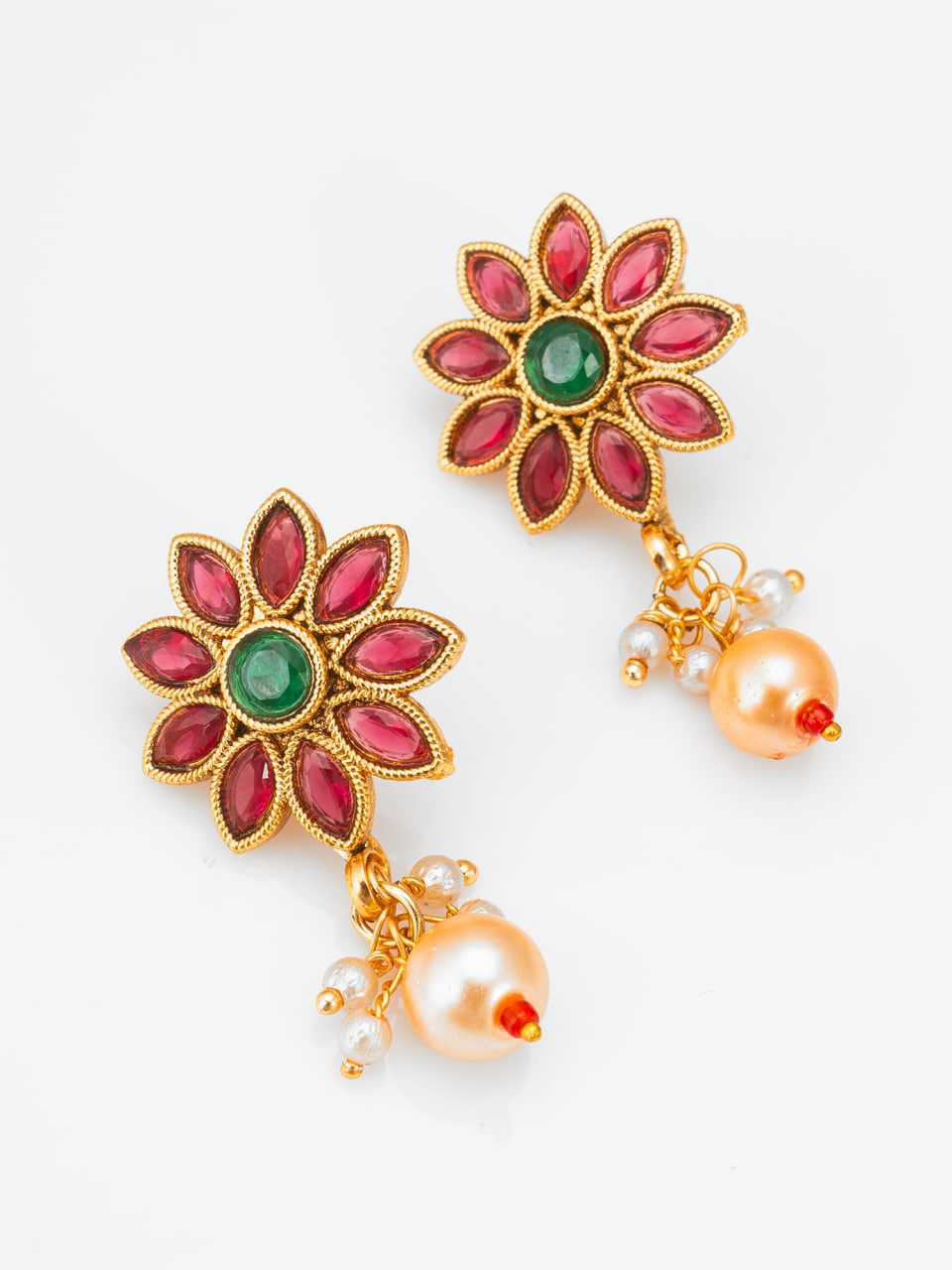 Ynf Brass KESH105 NK4428 Womens Jewellery Wholesale Necklaces Set Fashion Necklace Artificial Necklace Sets Manufacturer - Jewellery Export