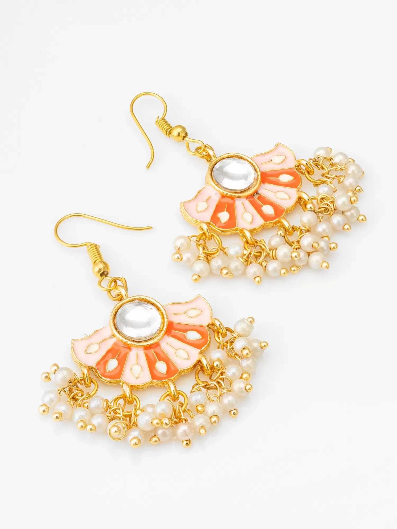 Ynf Brass KESH105 NK4476 Womens Jewellery Wholesale Kundan Pendant Sets Necklaces Set Manufacturer - Jewellery Export