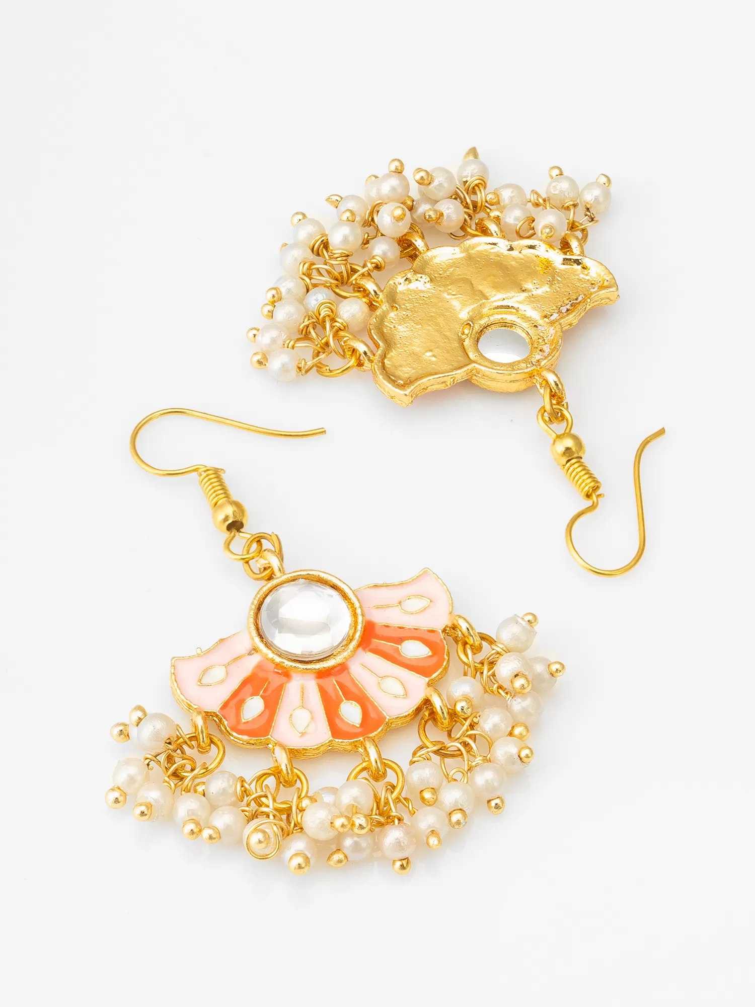 Ynf Brass KESH105 NK4476 Womens Jewellery Wholesale Kundan Pendant Sets Necklaces Set Manufacturer - Jewellery Export