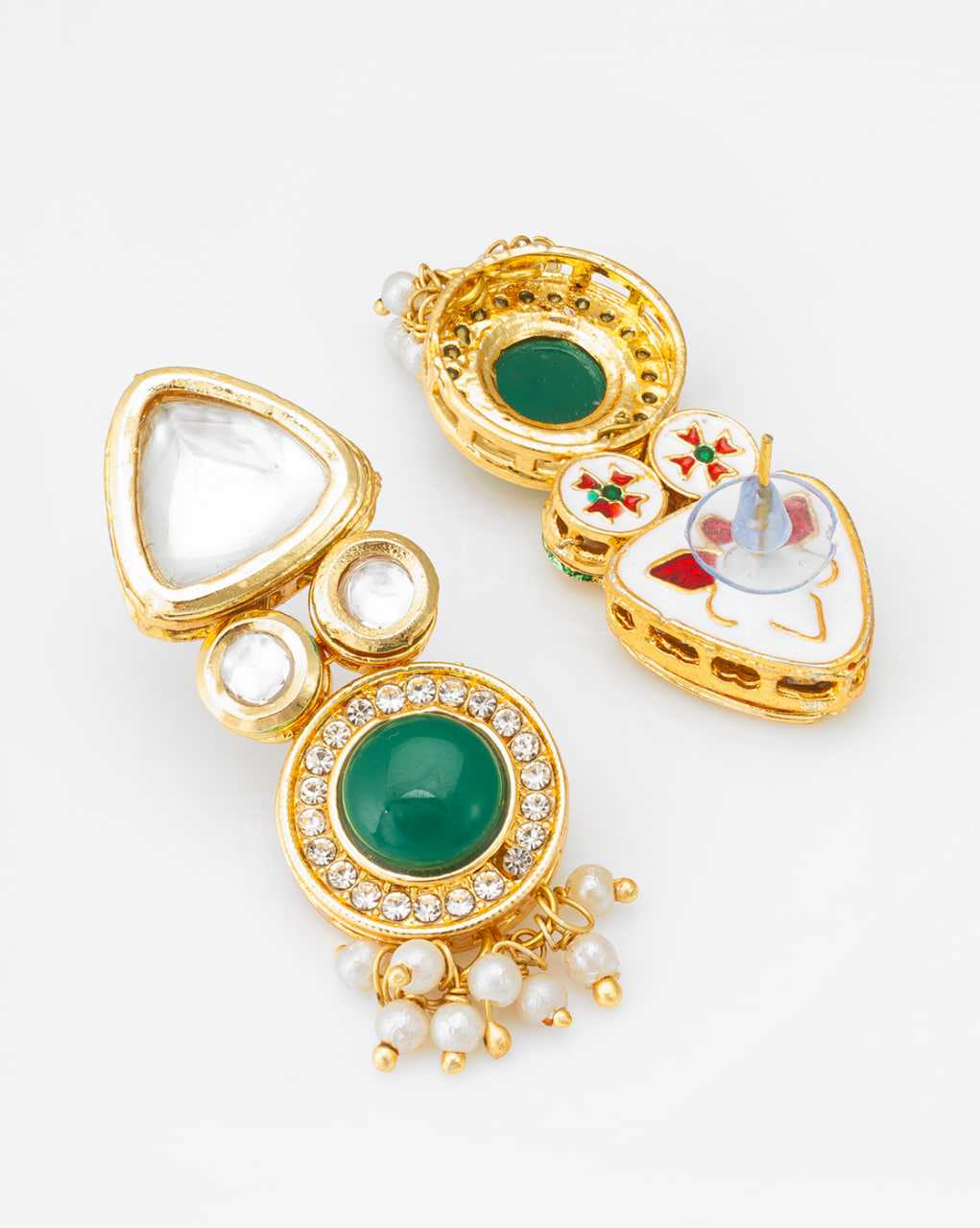 Ynf Brass KESH105 NK4495 Womens Jewellery Wholesale Kundan Pendant Sets Kundan Necklace Set Manufacturer - Jewellery Export