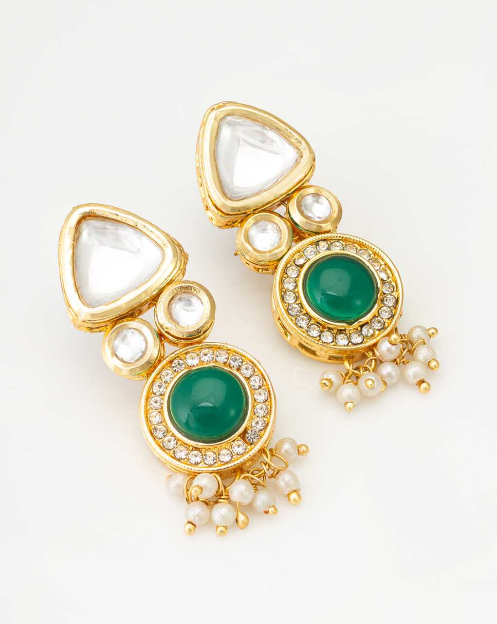 Ynf Brass KESH105 NK4495 Womens Jewellery Wholesale Kundan Pendant Sets Kundan Necklace Set Manufacturer - Jewellery Export