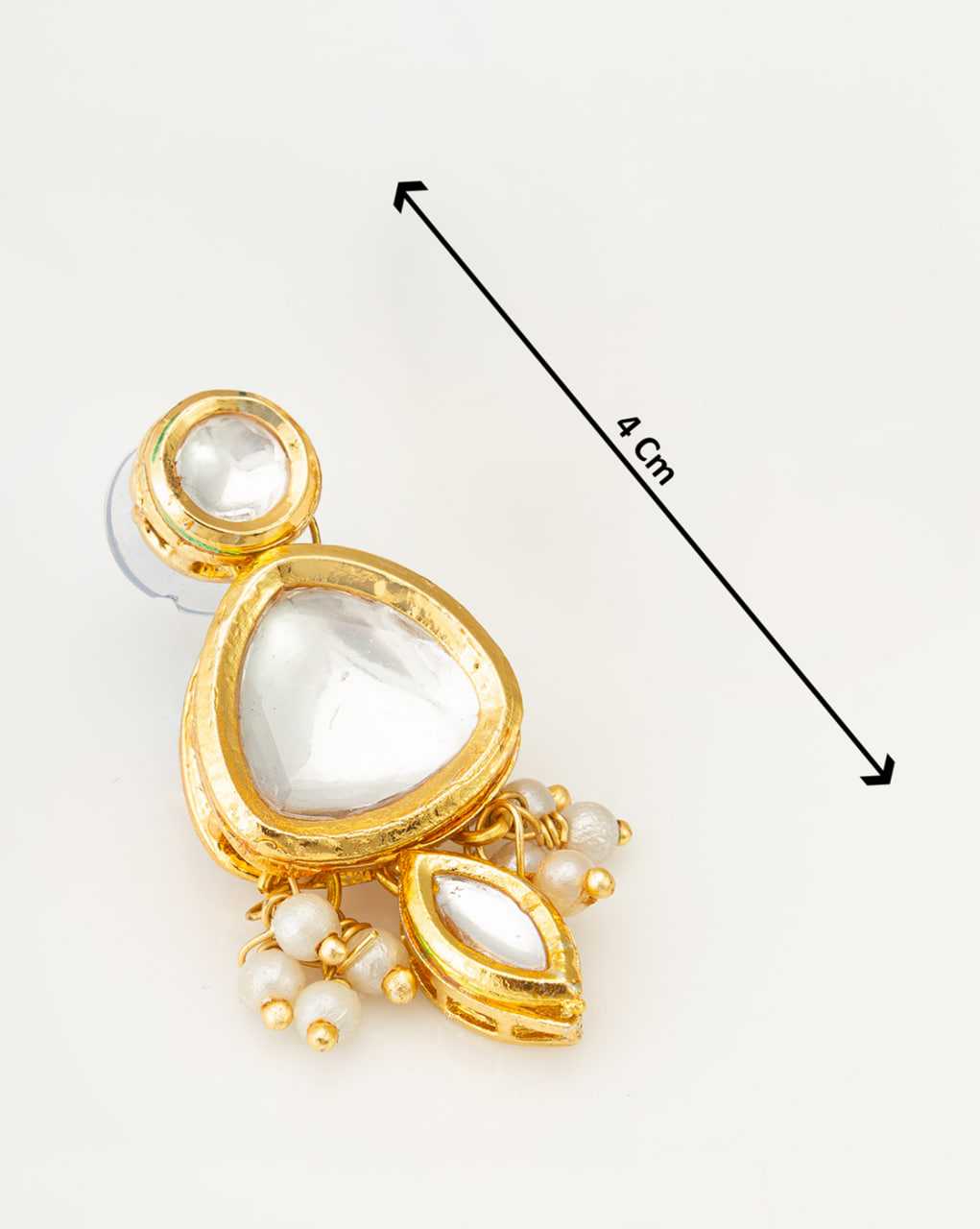 Ynf Brass KESH105 NK4496 Womens Jewellery Wholesale Kundan Pendant Sets Kundan Necklace Set Golden Necklace Set Manufacturer - Jewellery Export