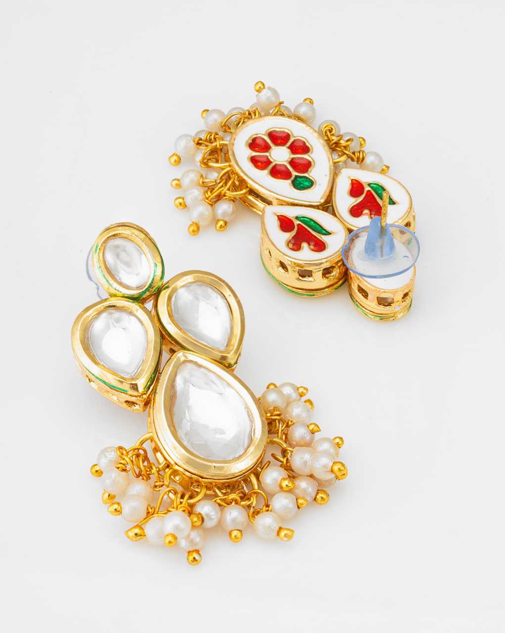 Ynf Brass KESH105 NK4502 Womens Jewellery Wholesale Kundan Necklace Set Necklaces Set Artificial Necklaces Manufacturer - Jewellery Export