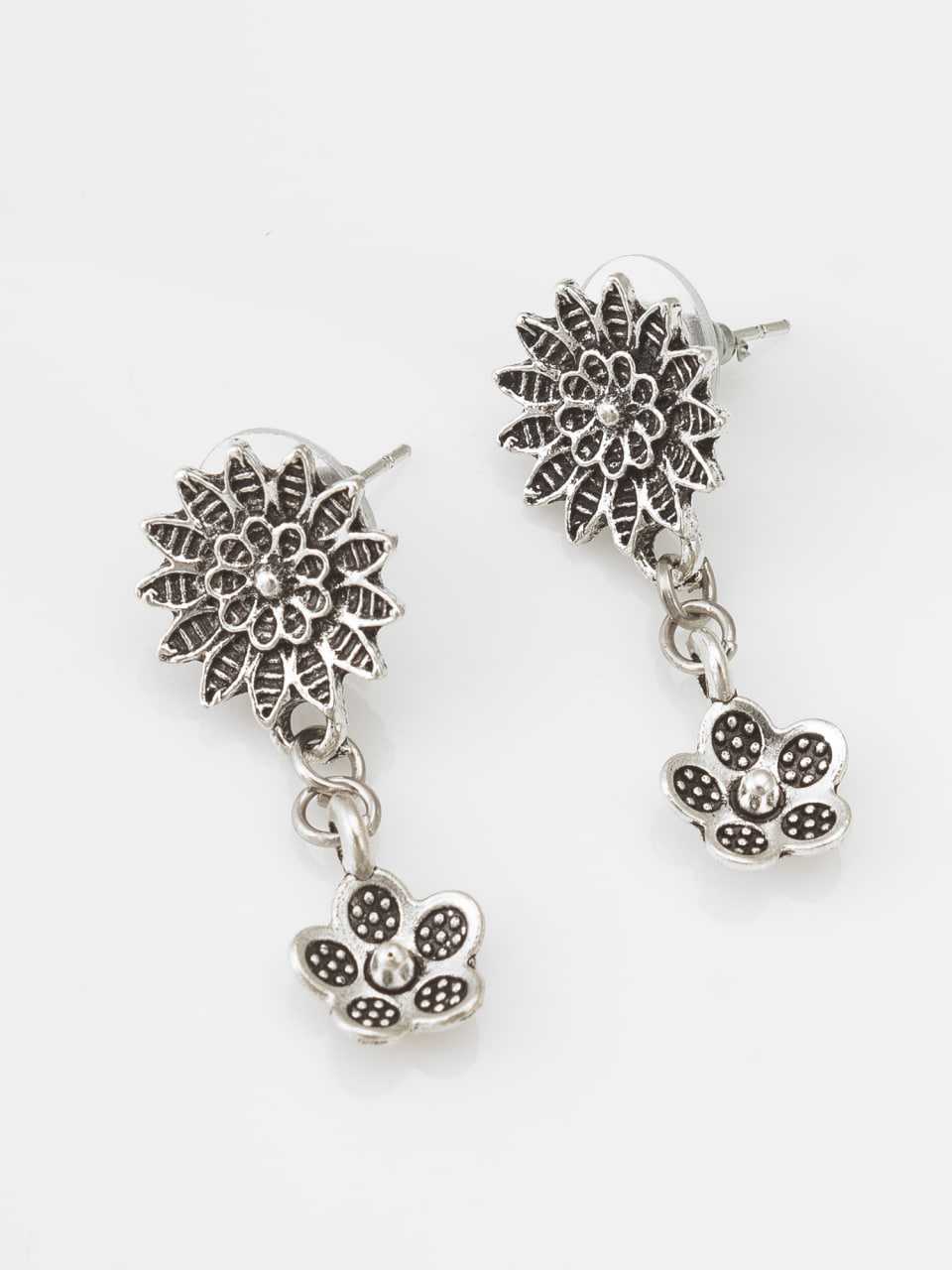 Ynf Brass KESH105 NK4560 Womens Jewellery Wholesale Oxidized Jewellery Set Manufacturer - Jewellery Export