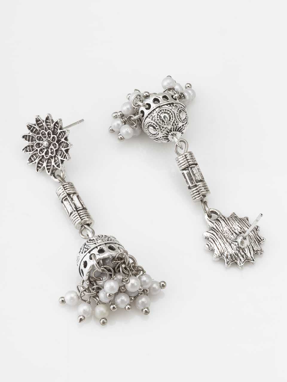 Ynf Brass KESH105 NK4568 Womens Jewellery Wholesale Oxidized Jewellery Set Manufacturer - Jewellery Export