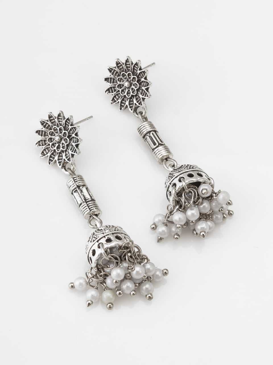 Ynf Brass KESH105 NK4568 Womens Jewellery Wholesale Oxidized Jewellery Set Manufacturer - Jewellery Export