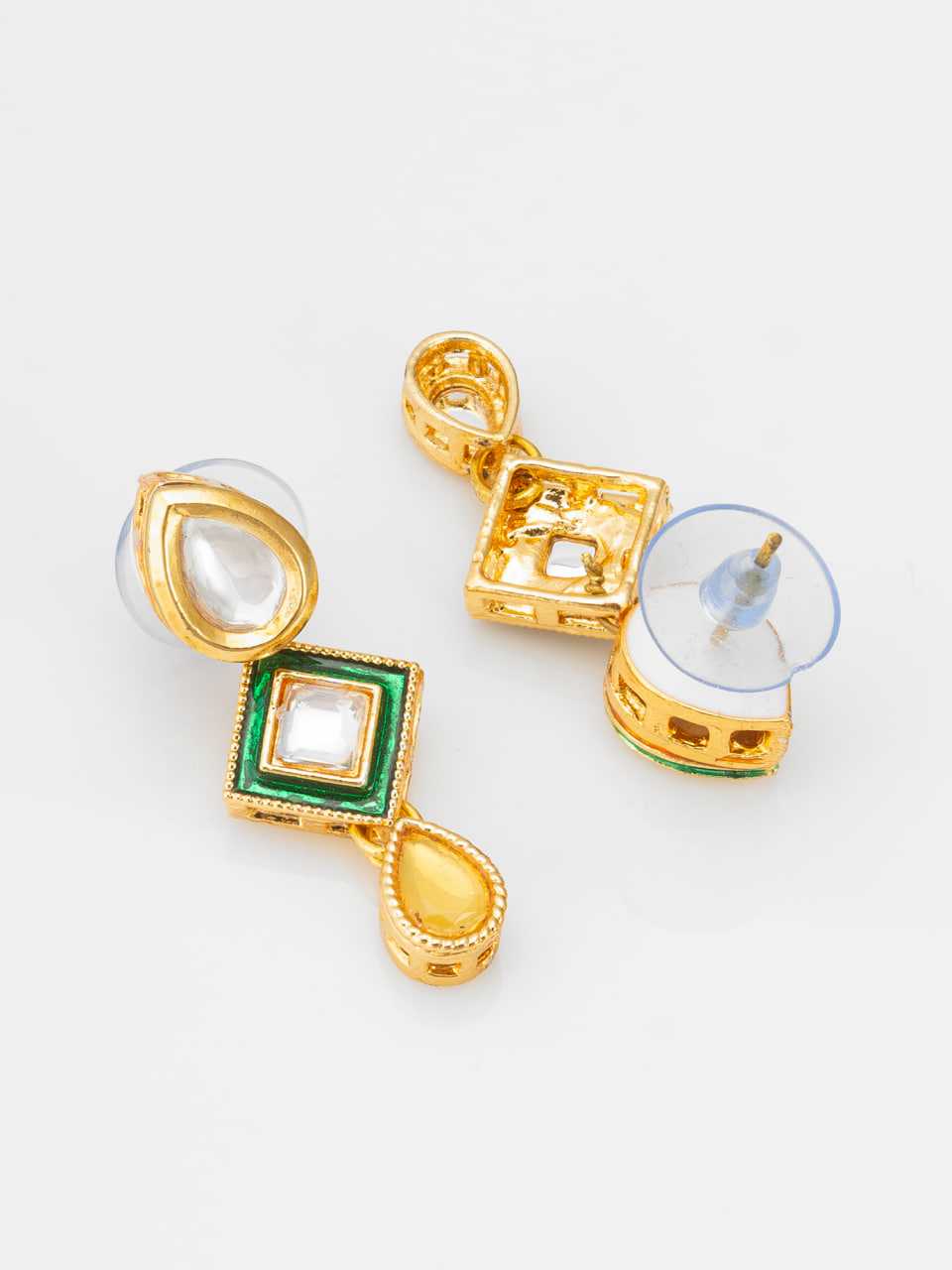 Ynf Brass KESH105 NK4665 Womens Jewellery Wholesale Kundan Pendant Sets Kundan Necklace Set Fashion Necklace Manufacturer - Jewellery Export