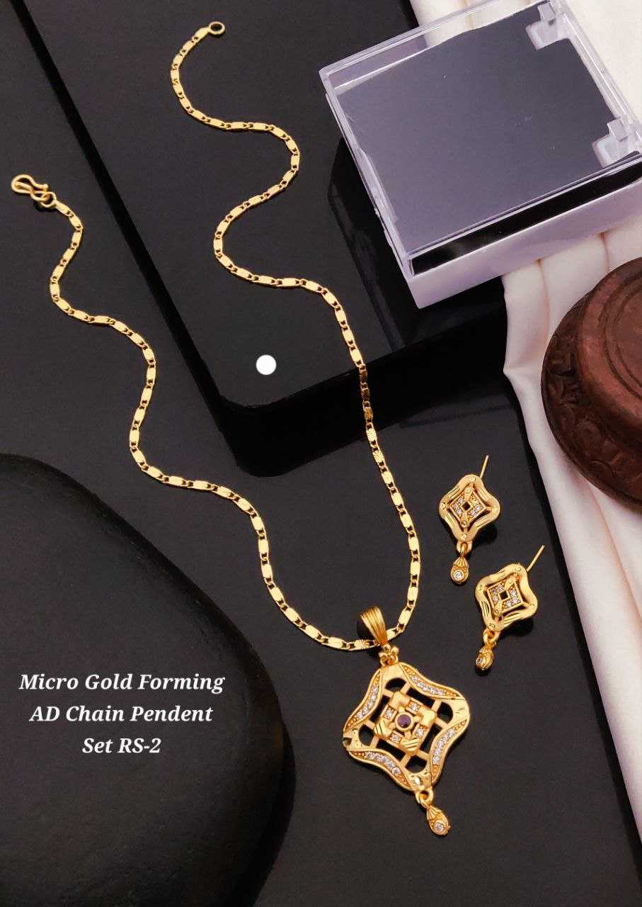 Ynf Brass KESH193 Womens Jewellery Wholesale Chain Pendant Set Manufacturer - Jewellery Export