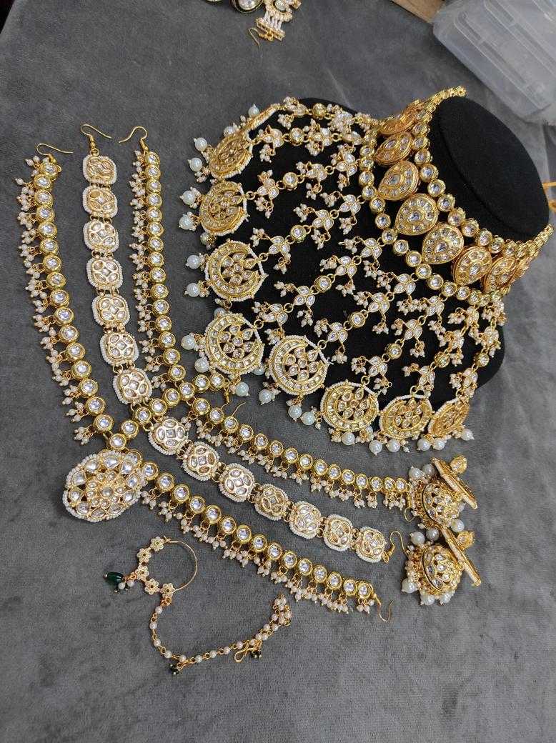 Ynf Brass KESH494 05 Womens Jewellery Wholesale Necklaces Set Bridal Jewelry Sets Artificial Bridal Jewelry Manufacturer - Jewellery Export