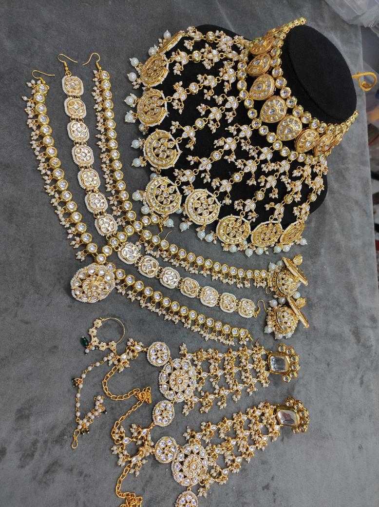 Ynf Brass KESH494 05 Womens Jewellery Wholesale Necklaces Set Bridal Jewelry Sets Artificial Bridal Jewelry Manufacturer - Jewellery Export